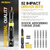 Schroevendraaier hispec 44pc S2 Impact Duty Duterdriverドリルドライバービットセットセットなし