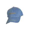 볼 모자 선 모자 남자와 여자 패션 모자 럭셔리 브랜드 디자이너 데님 블루 골프 모자