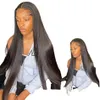 Synthetic Wigs 2023 Top Selling Lace Wig Women's Long Straight Hair Lace Wig Set