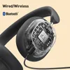 헤드셋 Baseus Bowues D05 무선 헤드폰 3D 공간 오디오 이어폰 Bluetooth 5.3 헤드셋 40mm 운전자 접이식 귀 헤드폰 70h 231128