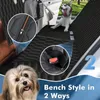 Benepaw 5 en 1 housse de siège de voiture pour chien, imperméable, durable, antidérapante, housse de siège arrière pour SUV, voitures familiales, camions, facile à installer