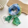 Schals 2022 Spanien Mode Luxus Van Gogh Ölgemälde Baum Seidenschal Frauen Dame Wrap Neck Snood Foulard Strand Vertuschung Stola 14530Cm J230428