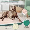 kennels pens Lit pour chien Tapis pour chien Tapis de couchage pour chien Tapis de chenil pour chat Oreiller Anti-déchirure Matelas pour dormir avec tapis de sol chaud pour animaux de compagnie en hiver Grande taille 231129