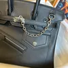 12a designer saco todos feitos à mão saco preto bolsa tote sacos de luxo de alta qualidade designer saco luxurys bolsas ombro crossbody mulheres couro feito sob encomenda cadeias