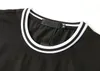 Tasarımcı Erkek Tee Klasik mektup baskılı Kadın Kısa kollu Sokak Gevşek günlük tişört %100 pamuk moda siyah ve beyaz yüksek kaliteli dama sizeM-3XL