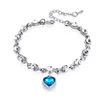 Link Bracelets Selling Fashion And High-quality Crystal Romantic Love Wholesale By Female Jewelry Manufacturers