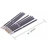 Ballpoint Pens 100 Pcs Black Red Blue 07mm Pen Refill School Stationery Office Writing Refills Supplies 231128