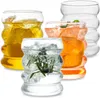 Creatieve vintage drinkglazen glazen kopjes entertainment eidia Glassware rimpel glaswerk golfvorm dranken