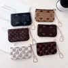 Mooie LU luxe design portemonnee-etuis creditcardhouder mini-portemonnee-portemonnee met kettingritssluiting meer kleuren drop shippings beschikbaar met logo doos verpakking