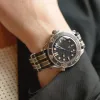 NTTD J7 Relógios Mens Hommes Montre De Luxe Moda Mens 42mm Relógio Movimento Automático Mecânico JB Movimento Relógios de Pulso Sem Caixa para Presentes Masculinos