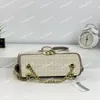 Marmont Bag Designer Shoulder Bag Chain Strap Handbags Crossbody Bags Fashion Leather Women Lady Luxury Classic Style Purses Pochette