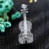 Spille Spille Elegante Spilla Strass Forma di violino Smalto Spilla Risvolto Abbigliamento Accessori Gioielli di moda Regali per le donne Roya22