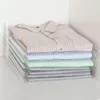 Taschen 10 Schicht Kleidung Aufbewahrungsbrettklappkleidungs Organizer Hemden Ordner Rucksack T -Shirt Dokumente Schrank Schubladen -Teiler Organisator