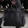 Platynowe duże torebki torba HAC Family 50 cm 50 cm Marka Wersja Desiger Black Bag 2024 Pojemność Business 50 Fitness