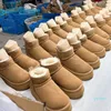 Mulheres Inverno Ultra Mini Boot Designer Botas de plataforma australianas para homens Real WarmBooties