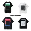 Men's Off T-shirts Fashion Brand Designer Cross t Shirts Gradient Dissolve Arrow Printing Short Sleeves Summer Tee Tshirts White 21V0