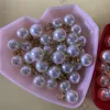 Highlight ABS Pearl Pendant 12MM Gift Packing Jewelry Accessories 100PCS A Bag