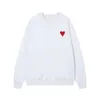 Strickjacke mit Reißverschluss und Kapuze, Sweatshirts, Pariser Designer-Frau-Sweatshirt, Amis De Coeur Macaron Heart A, Jacquard-Baggy-Hoodies für Männer und Frauen, Rundhalsausschnitt 688