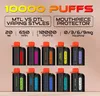 Cigarette électronique jetable Vape Sunfire Vape 10000 Puff 10000 Pen Vapor Rechargeable Flow Puff Bara Puff 20ml 10 couleurs Appareil Puffes d'origine 10kpuff