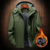 Mens Down Parkas Plus Size L7XL 8XL 9XL Winter Fleece Jacket Men Waterproof Windproof Thick Warm Coats Tourism Mountain Snow Overcoat 231129