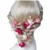 DWWTKL Rosen-Kopfschmuck-Set, Blumen-Kopfschmuck, Schmuck, Braut-Accessoires, Kopfbedeckung für Hochzeit oder Party3040