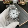 Watch Watch Designer Men Men's Automatic Mechanical Watch 40mm 904l Watchmmhh جميع الفولاذ المقاوم للصدأ متعدد الألوان Dial Gold Gold Watch Montre de Luxe