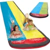 Pooltillbehör spel Center Backyard Children Adult Toys Inflatable Water Slide Pools Kids Summer Gift Outdoor299D