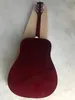 Solid Spurce Top 41 Inch Dove Acoustic Guitar Natural Color Black Cherry Red CS Rosewood Fingerboard High Quality Custom Shop 258