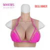 Breast Form WANTES Crossdress for Men Beginner Fake Silicone Forms Huge Boob ABCDEGH Cup Transgender Drag Queen Shemale Cosplay 231129