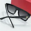 Neue quadratische Sonnenbrille im Modedesign 0438, klassischer Acetatrahmen, einfacher und beliebter Stil, vielseitige UV400-Schutzbrille für den Außenbereich