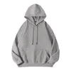 Herren Hoodies Männer Sweatshirt Herbst Winter Lose Fit Mit Kapuze Kordelzug Große Tasche Pullover Tops Dicke Fleece Futter Hoodie