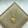 Pingente colares banhado a ouro chapéu pingentes com zircões colar de aço inoxidável para mulheres moda jewerly acessórios luxo em