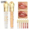 6 farben Spiegel Perle Lip Gloss Wasserdicht Lang Anhaltende Feuchtigkeitsspendende Lippenstift Glanz Glitter Lip Gloss Frauen Make-Up Kosmetik