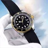 polshorloge mechanische automatisering herenhorloge aaa relojes 8215 beweging 40 mm Klassieke groene keramische bezel wijzerplaat goud Roestvrij stalen horloge zakelijk horloge waterdicht