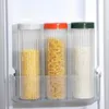 Storage Bottles Food Containers Spaghetti Container With Lid Airtight Jars For Cereal Rice Pasta Boxes