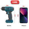 Boormachine Super Mini Cordless Electric Screwdriver 8V Lithium Battery Operated Typec Rechargeable LED Electric Tools set Electric Drill
