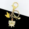 Keychains 수제 그리스어 여학생 Sigma Gamma Rho 로고 푸들 22 방패 하이힐 신발 키 고리 Key Rings 액세서리 보석