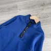 vêtements de marque pour enfants marque pour enfants à la mode vêtements pour hommes et femmes pour enfants col montant demi-patte shaker pull à manches longues pull en polaire