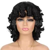 Synthetic Wigs Women's Wig Headband Small Curly Hair Roman Curly Short Curly Wig