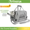 Poussettes Sac à main de transport pour animaux de compagnie Sac de transport pour chat Sac à bandoulière respirant pour animaux de compagnie Sac de transport de voyage sortant Convient aux chats petit chien