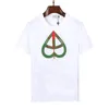 Camisetas para hombres Hombres Mujeres Vintage Tela pesada Rhude Box Perspectiva Tee Tops ligeramente sueltos Logo multicolor Niza lavada Rhude T-shirt