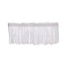 Curtain Modern Lace Jacquard Window Hem Coffee Short For Cabinet Bedroom Small Fresh Kitchen