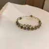 Strand Double Grey Moonstone Bracelet Moda coreana Temperamento multicamada Cristal de pedra natural Gift Women