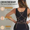 Waist Tummy Shaper Trainer Push Up Vest Slimming Belt Body Sheath Flat Belly Fajas Postpartum Girdles Control Corset For Women 231128