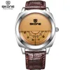 Unico Vogue Designer Skone Orologi di marca Uomo Luxury Fashion Casual Cinturino in pelle Orologio al quarzo Orologio da polso Relogio Masculino Y1905216c