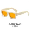 Sunglasses Fashion Small Frame Europe And The United States Personality Square Thick Glasses INS Wind Trend