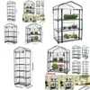 Garden Greenhouses PVC transparent vattentät växt er mini växthusplast utomhusväxter odlar husförsörjning 230601 droppavly dhykx