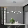 2023 New Simple Dining Room Lamp Chandelier Light Luxury Lamps Modern Dining Room Dining Table Bar Nordic Minimalist Long