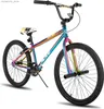 Fahrräder Hiland 24 26 Zoll BMX Fahrrad vom Anfänger bis zum Fortgeschrittenen mit 2 Pegs Kinder Teenager Erwachsene BMX Bicycs Multipo Q231129