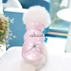 Dog Apparel Princess Cat Warm Coat et with Big Bow Design Pet Puppy Hoodie Dress Winter Clothing Outfitvaiduryd